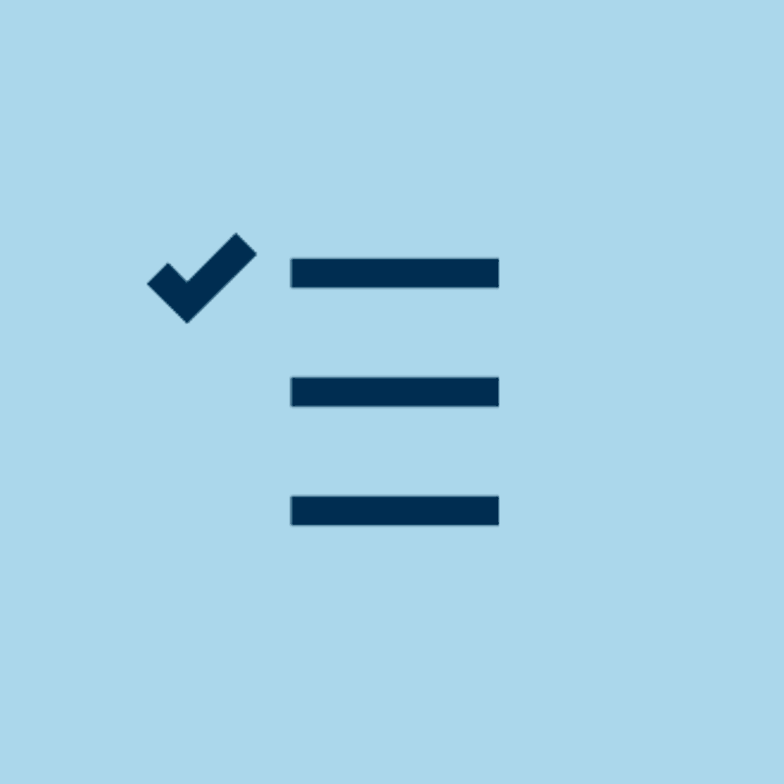 Icon drei Striche